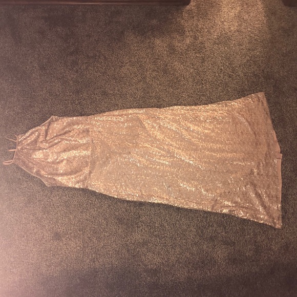 Gold Bridesmaids/Prom dress - Picture 8 of 8